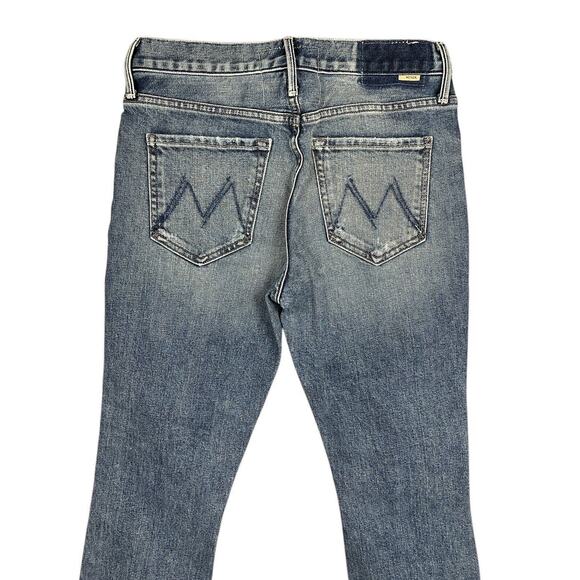 Mother Superior Denim Trickster Skimp Fray in Thrill Seeker Blue Jeans Size 25 - Picture 8 of 16